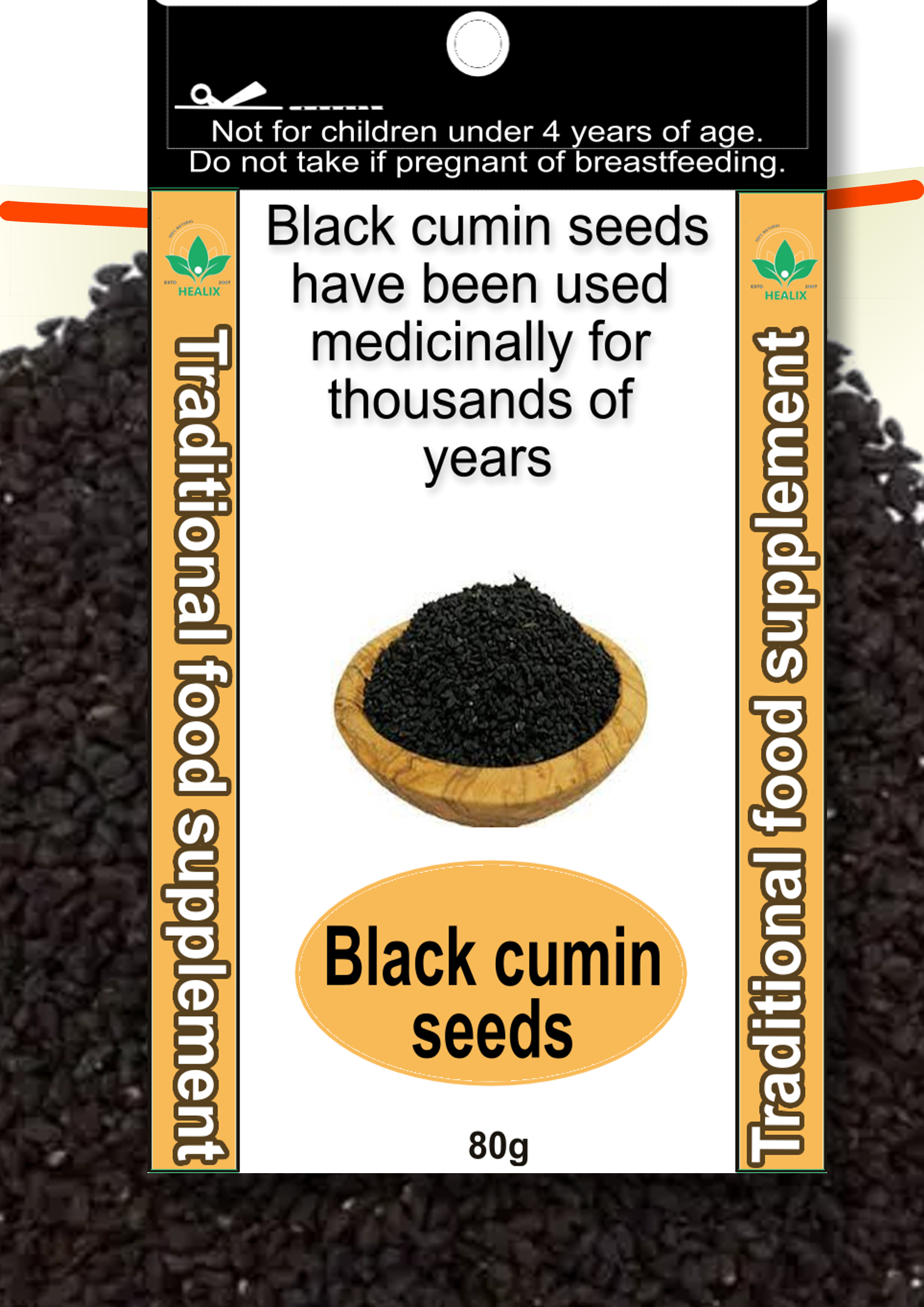 Black cumin seeds 80g